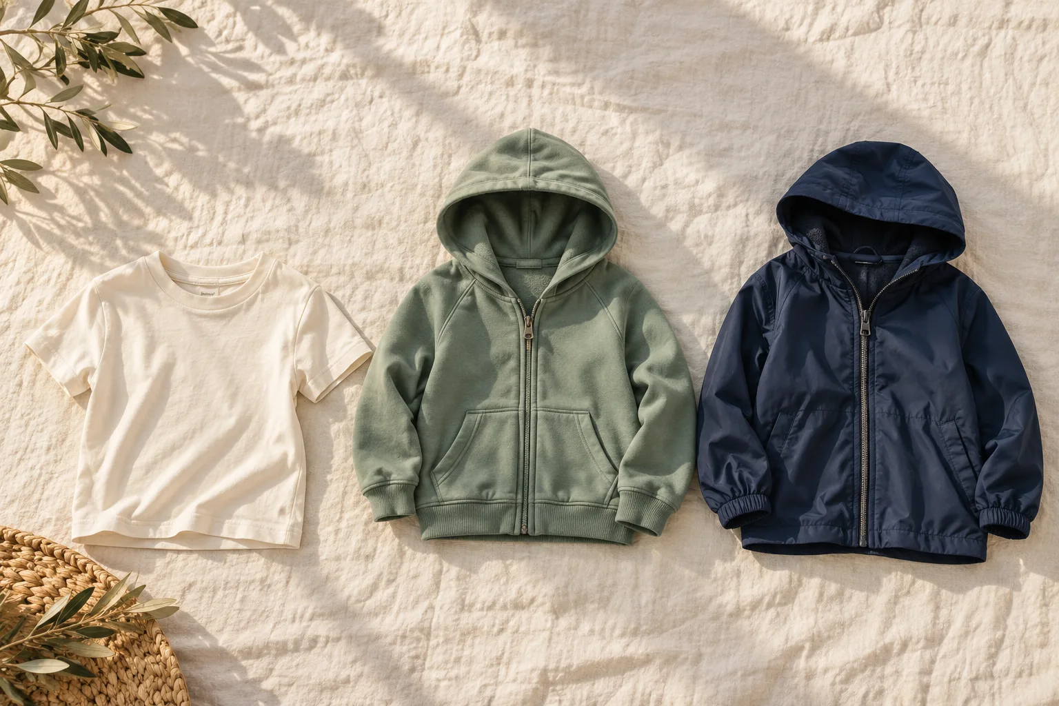 Cozy autumn layers in soft tones
